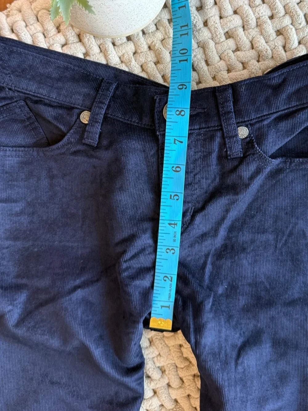Rock and Republic | Women’s Berlin Corduroy Pants in Navy Blue | 6